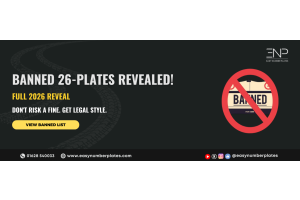 The ‘Naughty List’ Revealed: Banned 26-Series Number Plates You Can’t Buy