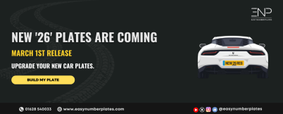 The ‘26’ Number Plate Series: Release Date & How to Be First in Line