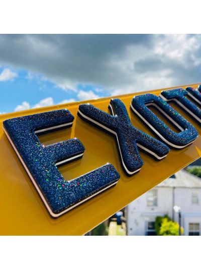 4D Glitter Gel OREO Replacement Number Plates (Exclusive)