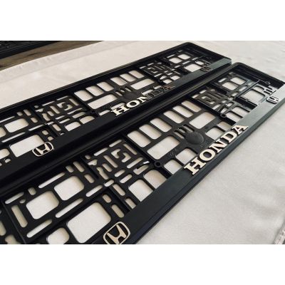 Honda Number Plate Holder Surrounds (Front & Rear)