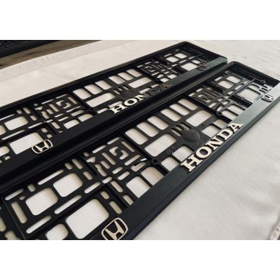 Honda Number Plate Holder Surrounds (Front & Rear)