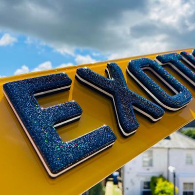 4D Glitter Gel OREO Replacement Number Plates (Exclusive)