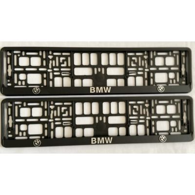 BMW Number Plate Holder Surrounds (Front & Rear)
