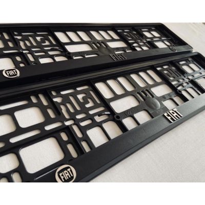 Fiat Number plate holder surrounds (front & rear)