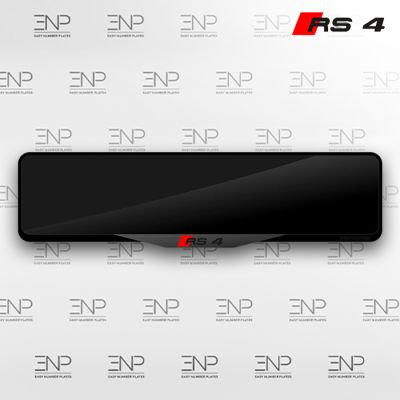 Signature Audi RS4 Number Plate Holder Surround