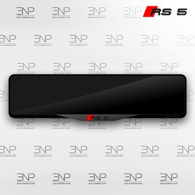 Signature Audi RS5 Number Plate Holder Surround