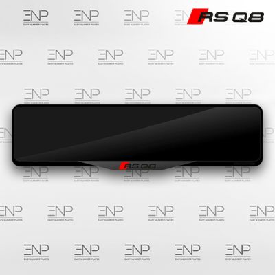 Signature Audi RS Q8 Number Plate Holder Surround
