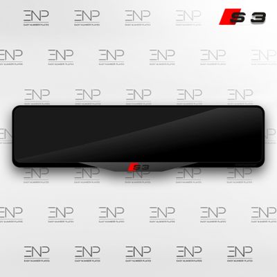 Signature Audi S3 Number Plate Holder Surrounds