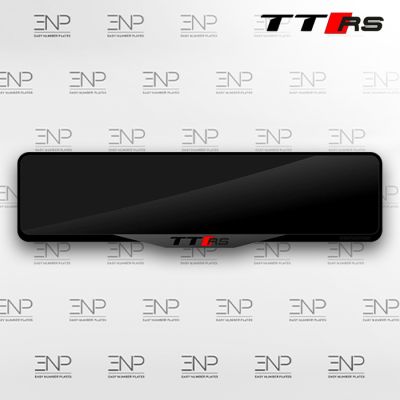 Signature Audi TT RS Number Plate Holder Surrounds