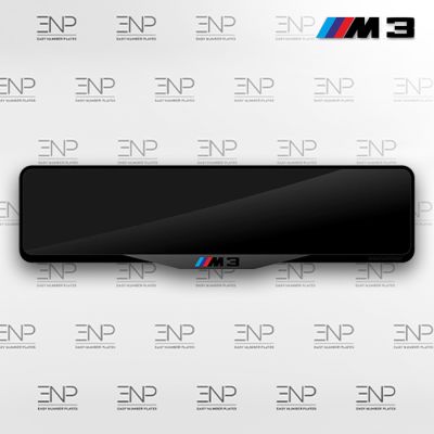 Signature BMW M3 Number Plate Holder Surround