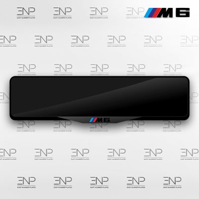 Signature BMW M6 Number Plate Holder Surround