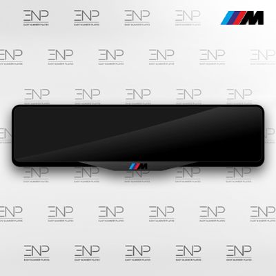 Signature BMW M Number Plate Holder Surround