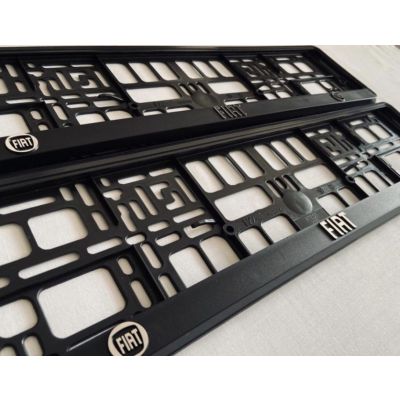 Fiat Number plate holder surrounds (front & rear)
