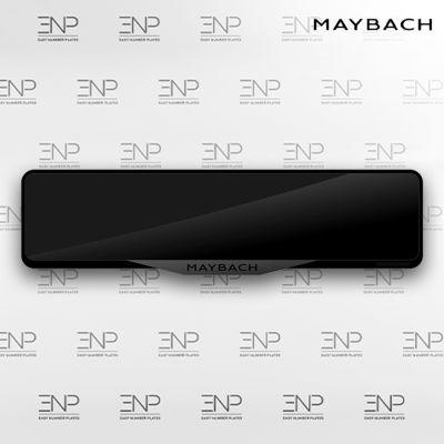 Signature Mercedes-Benz Maybach Number Plate Holder Surround
