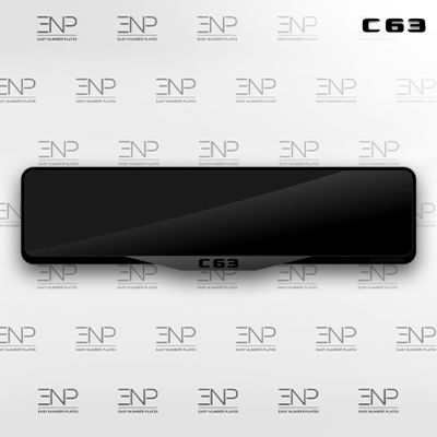 Signature Mercedes-Benz C63 Number Plate Holder Surround
