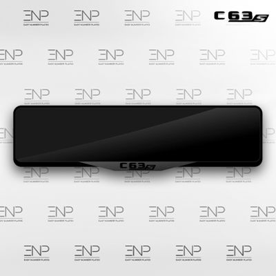 Signature Mercedes-Benz C63 S Number Plate Holder Surround