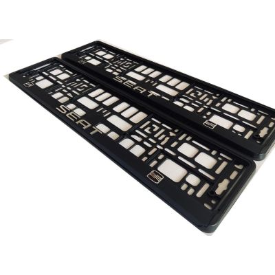 SEAT Number Plate Holder Surrounds (Front & Rear)