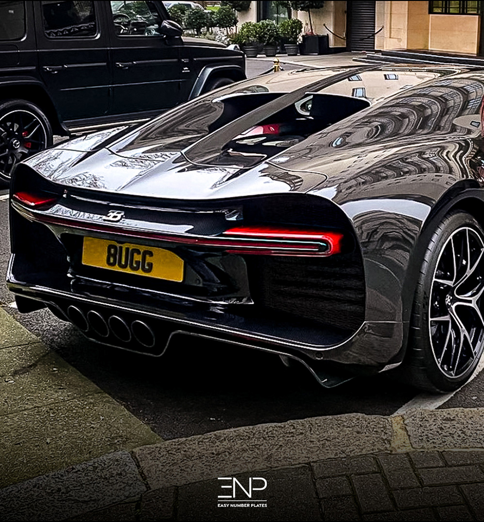 Premium bespoke number plates