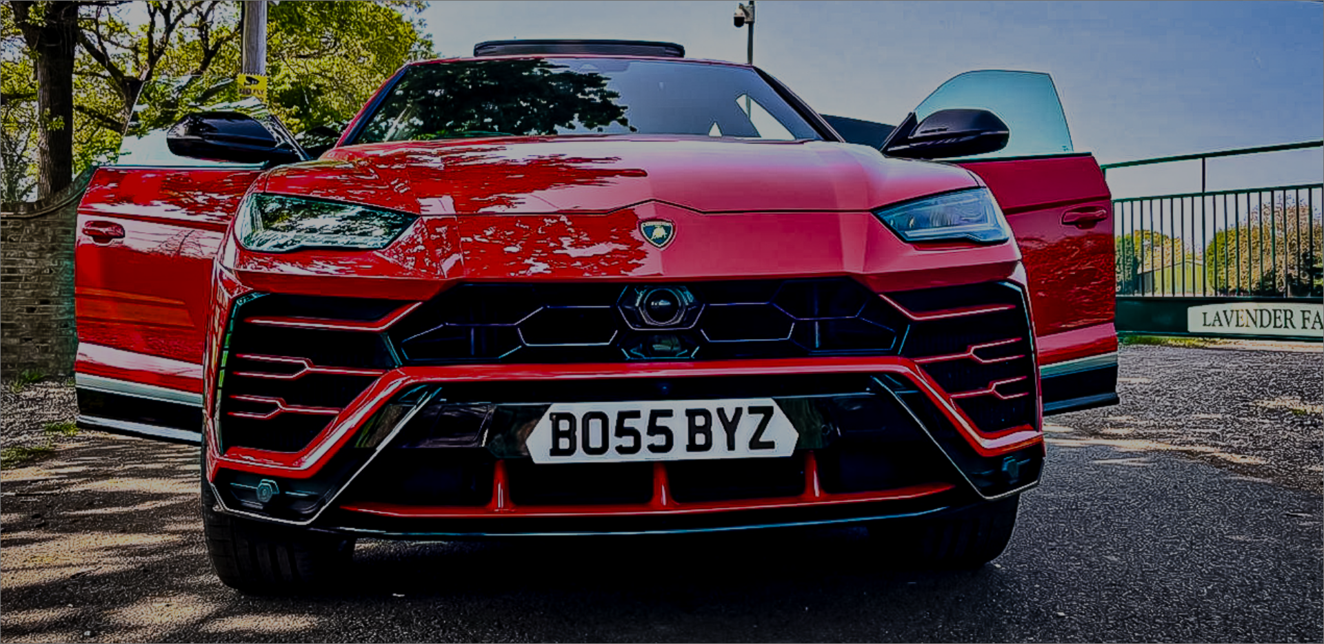 HEX Number Plates & Lambo Shaped Number Plates