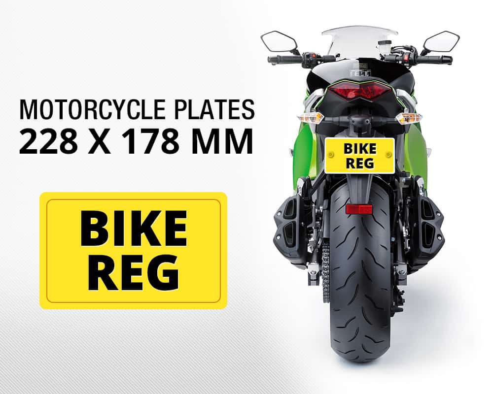 Motor Bike Plates