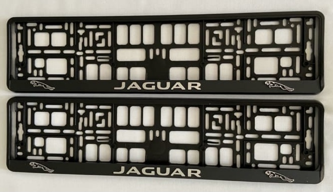 Jaguar Number Plate Holder Surrounds