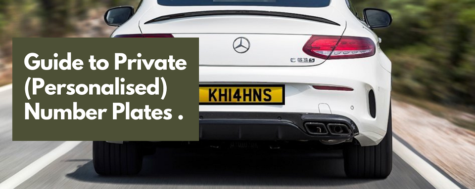 private personalised number plates